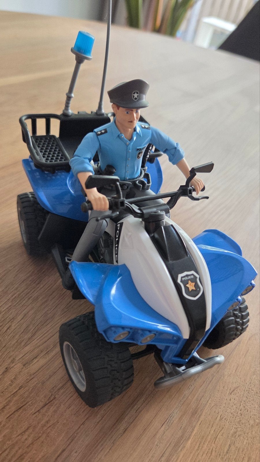 Bruder Politie quad met agent speelgoed, Kinderen en Baby's, Speelgoed | Speelgoedvoertuigen, Ophalen of Verzenden, Zo goed als nieuw