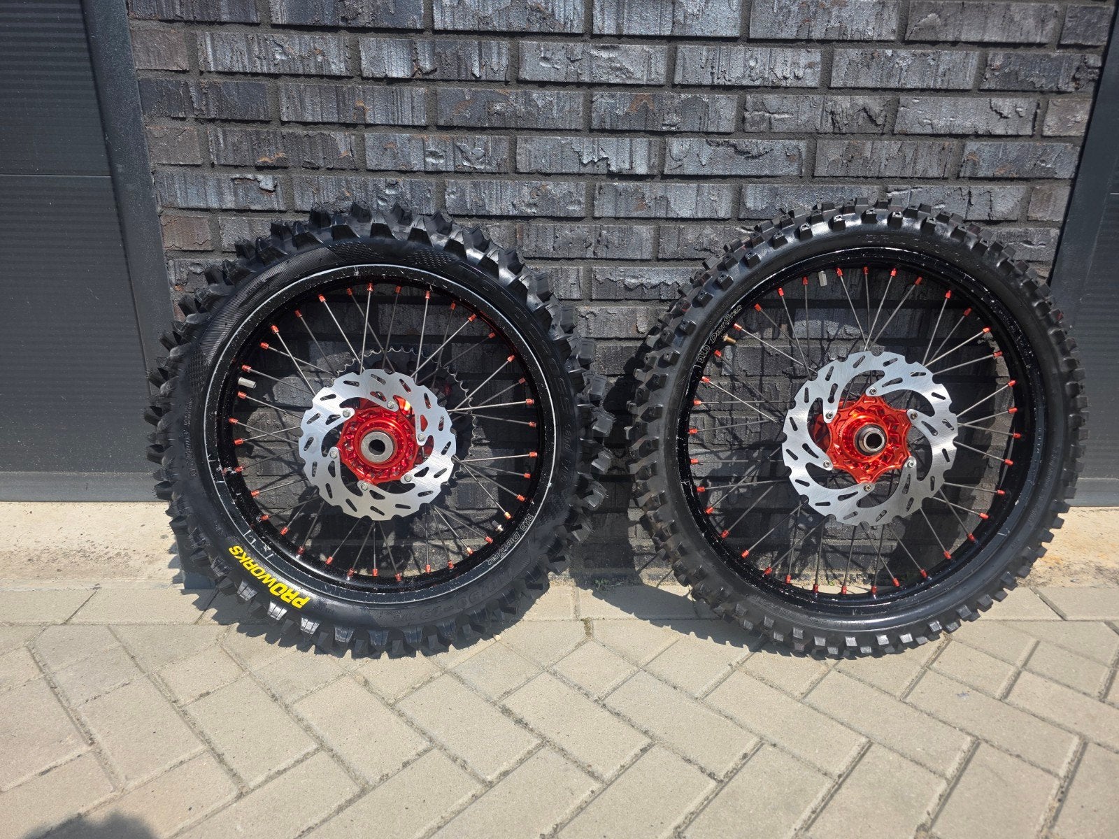 Gasgas mc mcf factory wielen set ktm sx sxf wheels rood, Ophalen of Verzenden, Gasgas, Kaystolk@hotmail.com, Oostenrijk