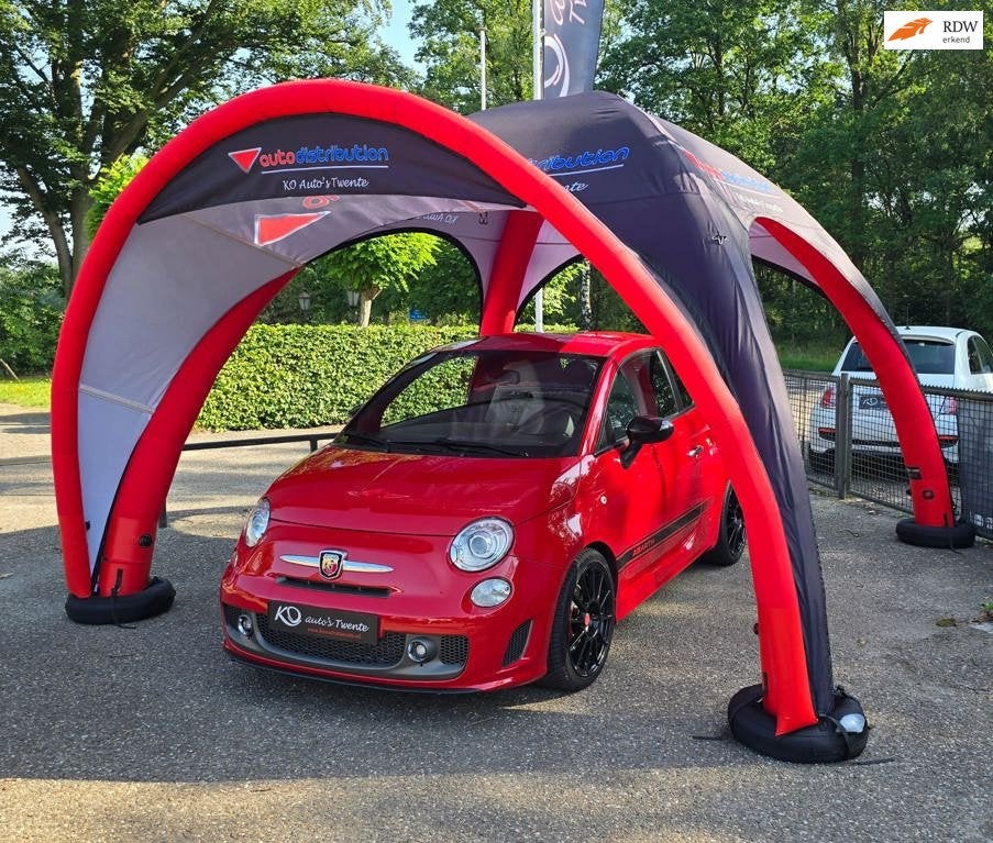 Fiat 500 1.4 T-Jet Abarth Turismo, Voorwielaandrijving, Parkeersensor, 15 km/l, Gebruikt