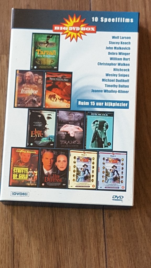 10 films , avontuur , triller , speelfilm , miniserie, Vanaf 12 jaar, Ophalen of Verzenden, Zo goed als nieuw
