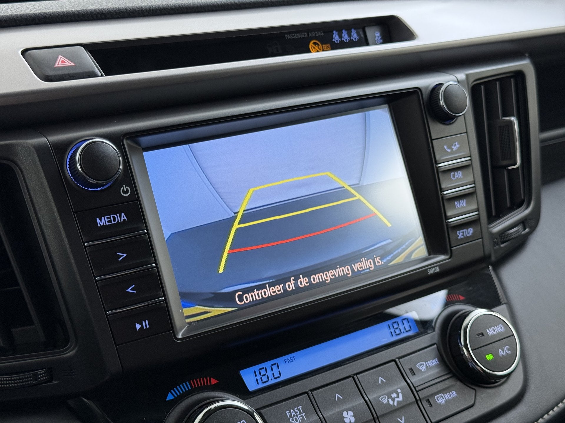 Toyota RAV4 2.5 Hybrid Automaat 197PK Adap.Cruise Stoelverwa, Stof, Gebruikt, Zwart, Bedrijf