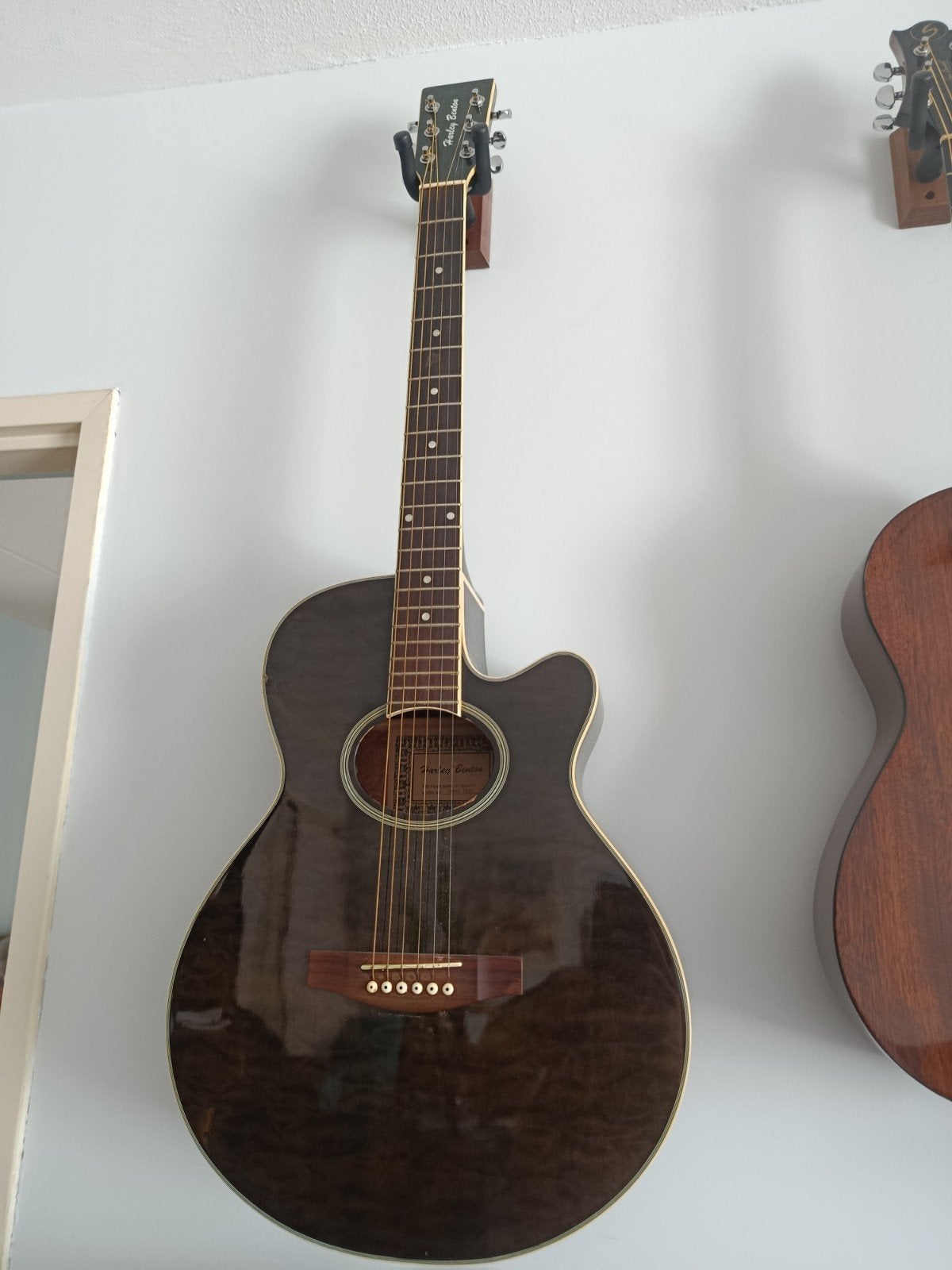 Harley Benton HBX5 TBK Western gitaar met element, Muziek en Instrumenten, Ophalen