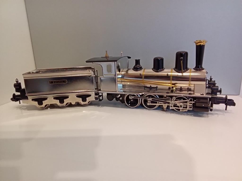 Marklin Spoor 1 Stoomlocomotief met sleeptender in  OVP., Hobby en Vrije tijd, Modeltreinen | Overige schalen, Ophalen of Verzenden