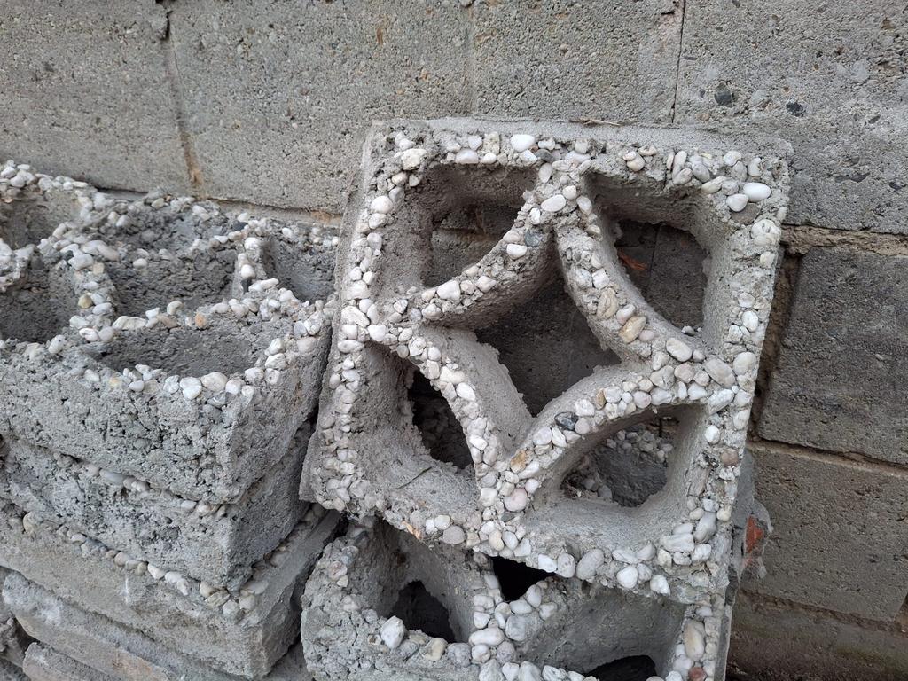 Cementblokken, 23 stuks, Ophalen, Gebruikt, Beton