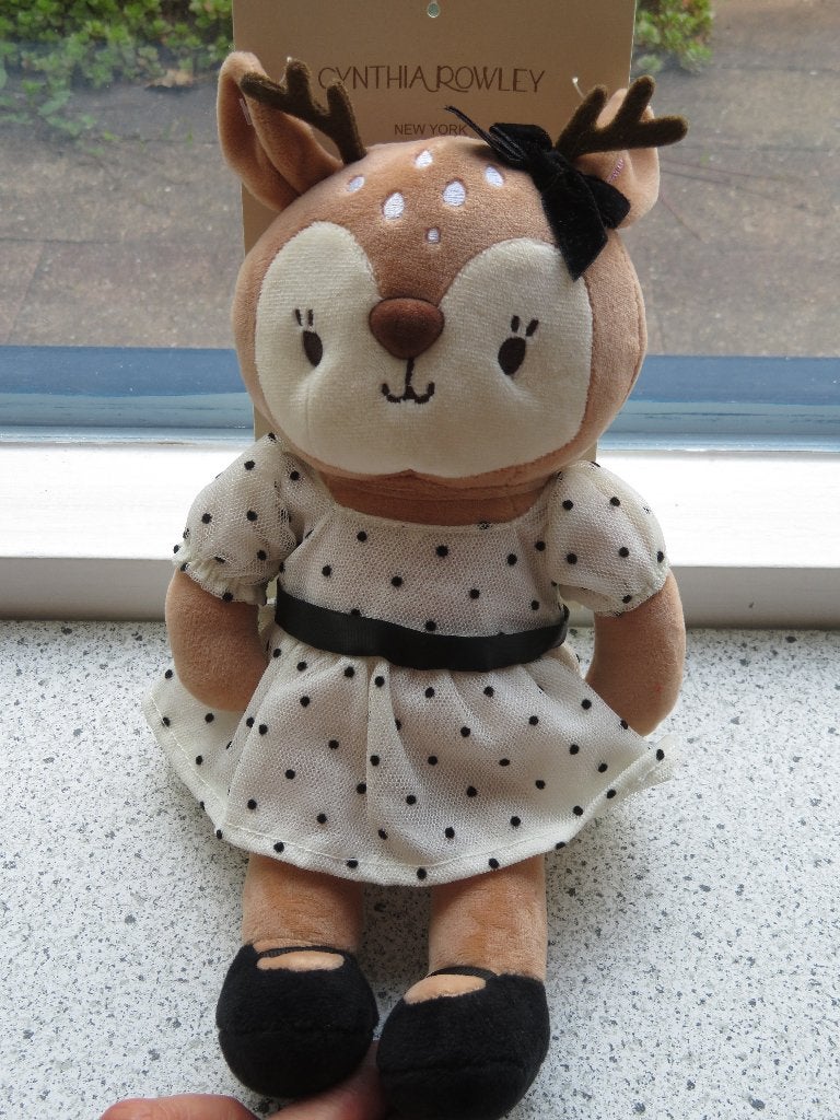 Schattig hertje hert merk Cynthia Rowley meet ca 30 cm, Overige typen, Nieuw, Ophalen of Verzenden, Wasbaar