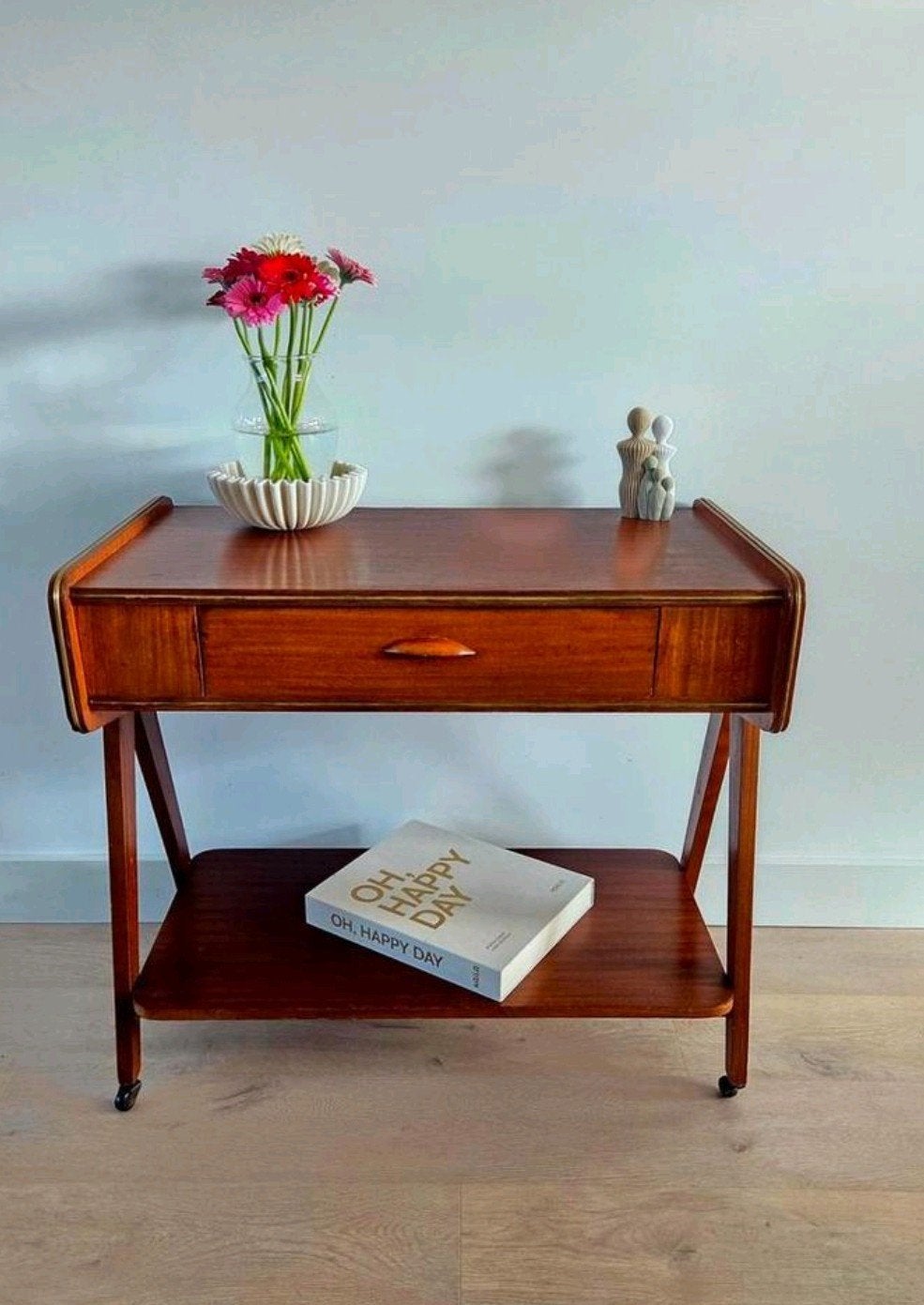 Scandinavisch tafeltje jaren 60 , vintage, retro., Ophalen