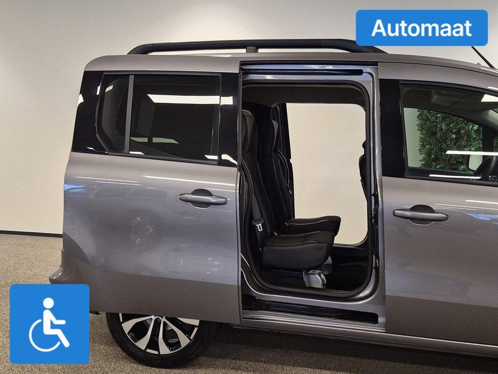 Renault Kangoo L1 Rolstoelauto Automaat 4+1, Automaat, 12 maanden, Gebruikt, Zwart