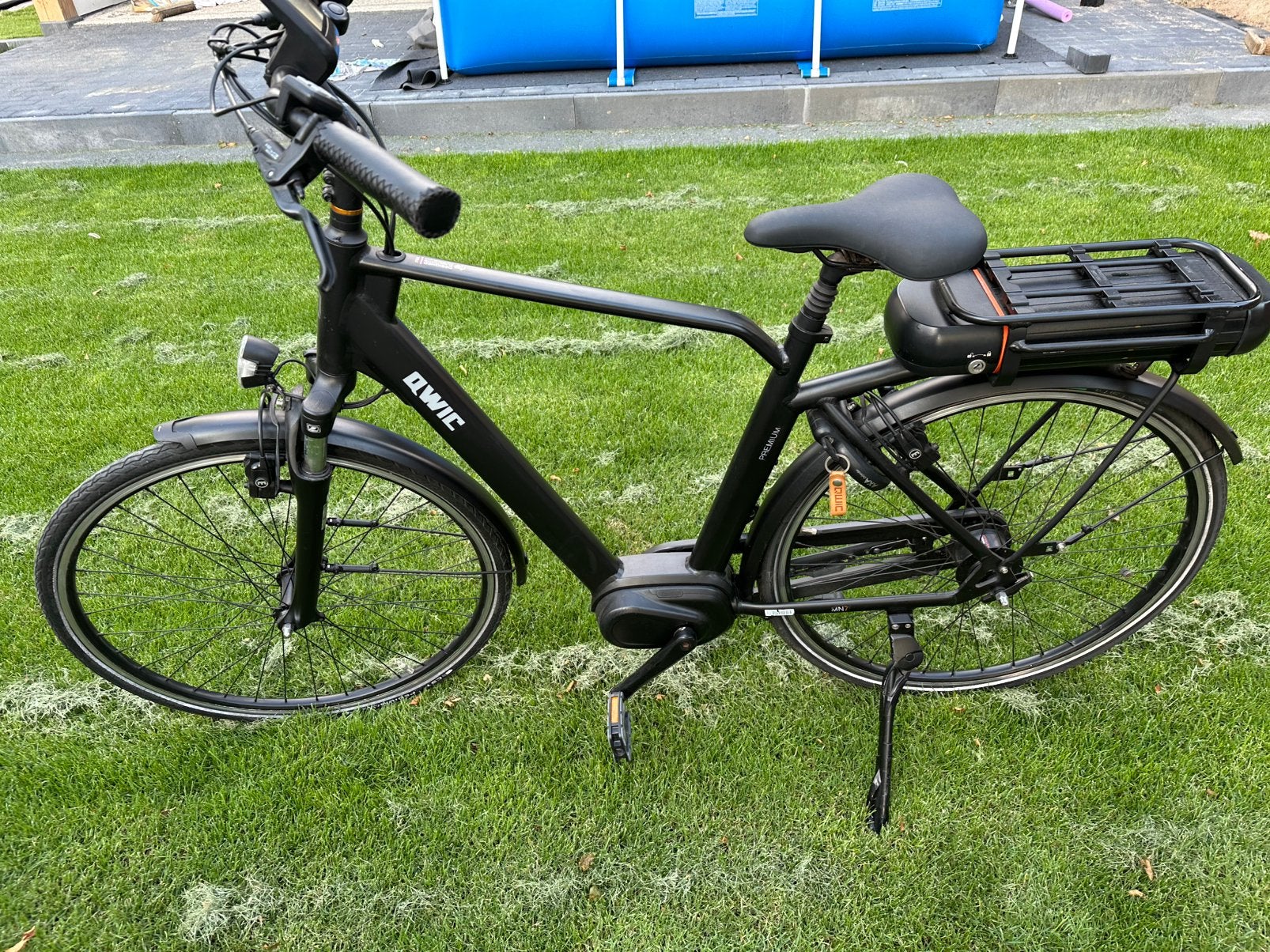 Qwic ebike, Fietsen en Brommers, Fietsonderdelen, Ophalen, Zo goed als nieuw