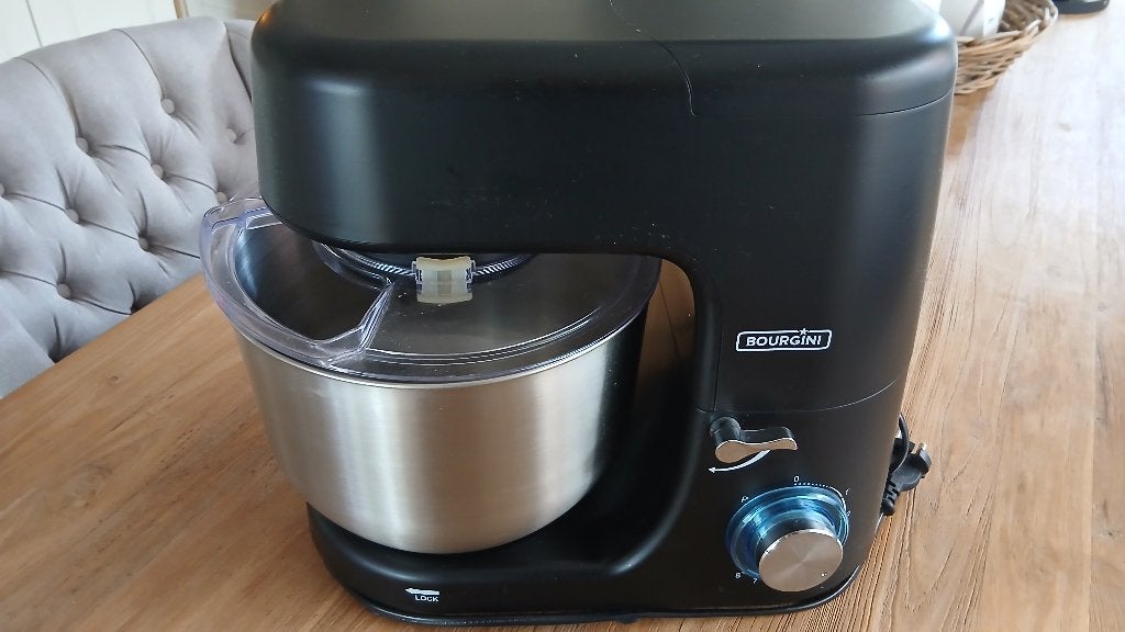 Keukenmachine Bourgini, Witgoed en Apparatuur, Ophalen, 4 liter of meer, Nieuw, 3 snelheden of meer