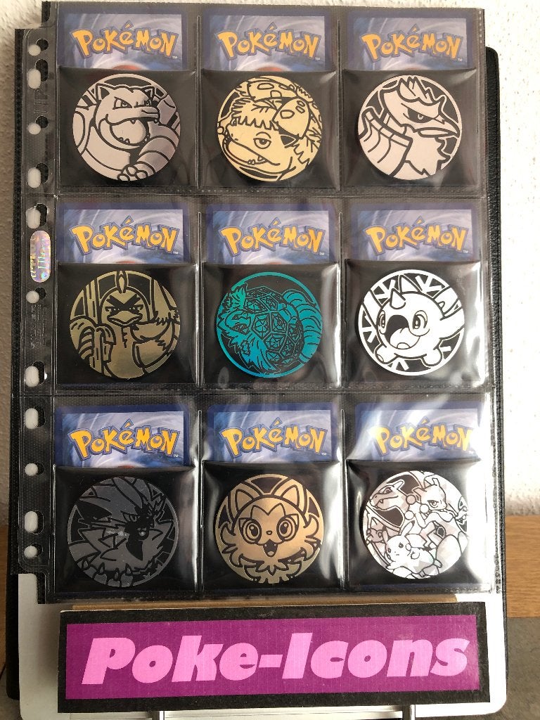 Verzameling Pokemon Collector-Coins (52mm doorsnee), Verzamelen, Ophalen of Verzenden, Zo goed als nieuw