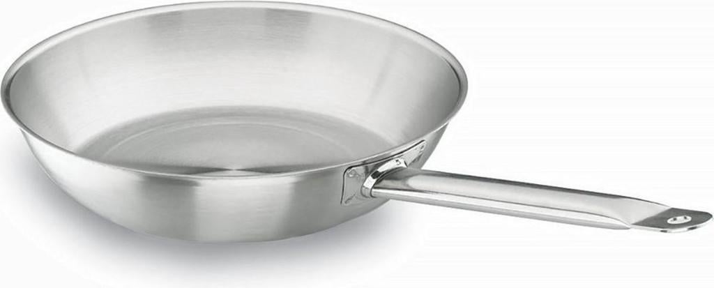 Nieuw | Lacor Chef Braadpan - Koekenpan - Rvs - Ø 28cm Op=Op, Ophalen, Nieuw, Rvs, Keramische plaat