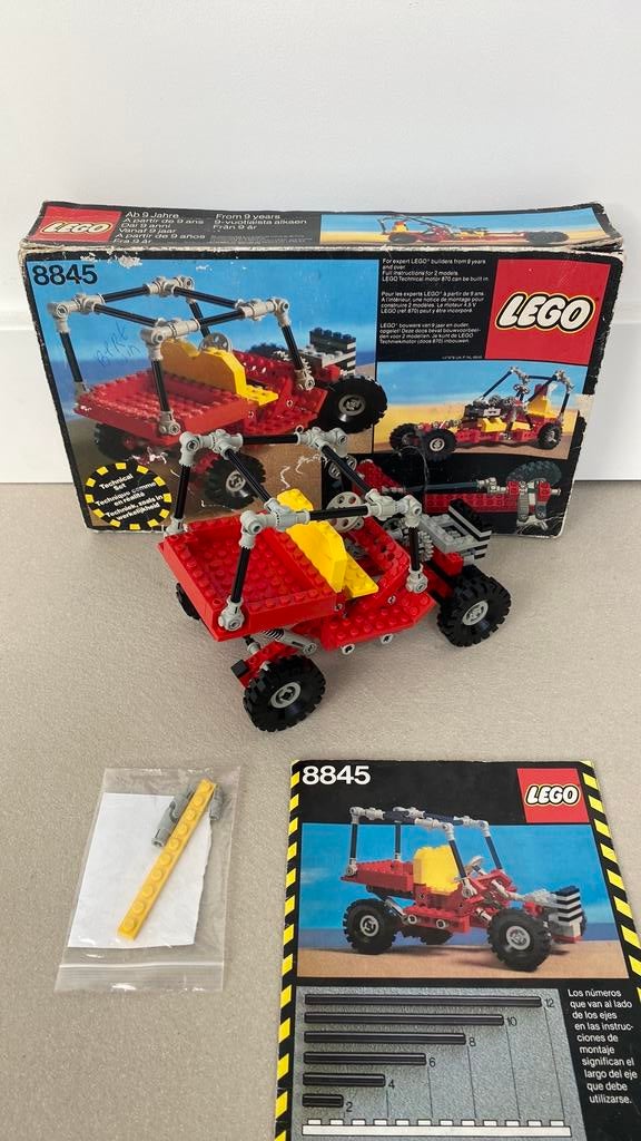 Lego 8845 Technic + Doos, Kinderen en Baby's, Speelgoed | Duplo en Lego, Ophalen of Verzenden, Zo goed als nieuw
