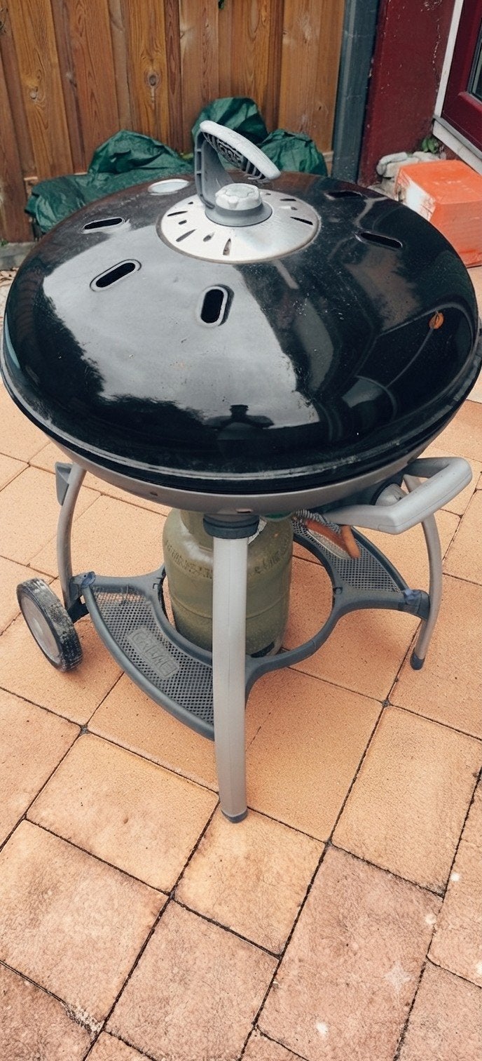 Cadac BBQ met gasfles en beschermhoes - Direct te gebruiken!, Ophalen, Gebruikt, Cadac