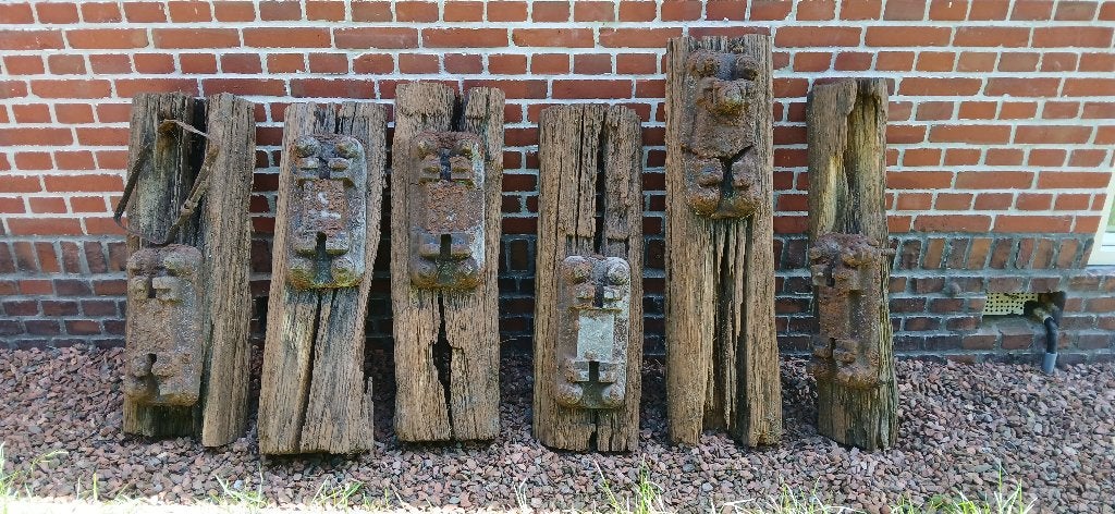 spoorbielzen, Ophalen, Gebruikt, Biels, 50 cm of meer