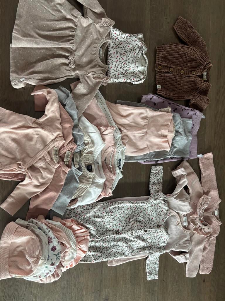 Babykleding pakket - Diverse merken maat 50, Ophalen of Verzenden, Zo goed als nieuw