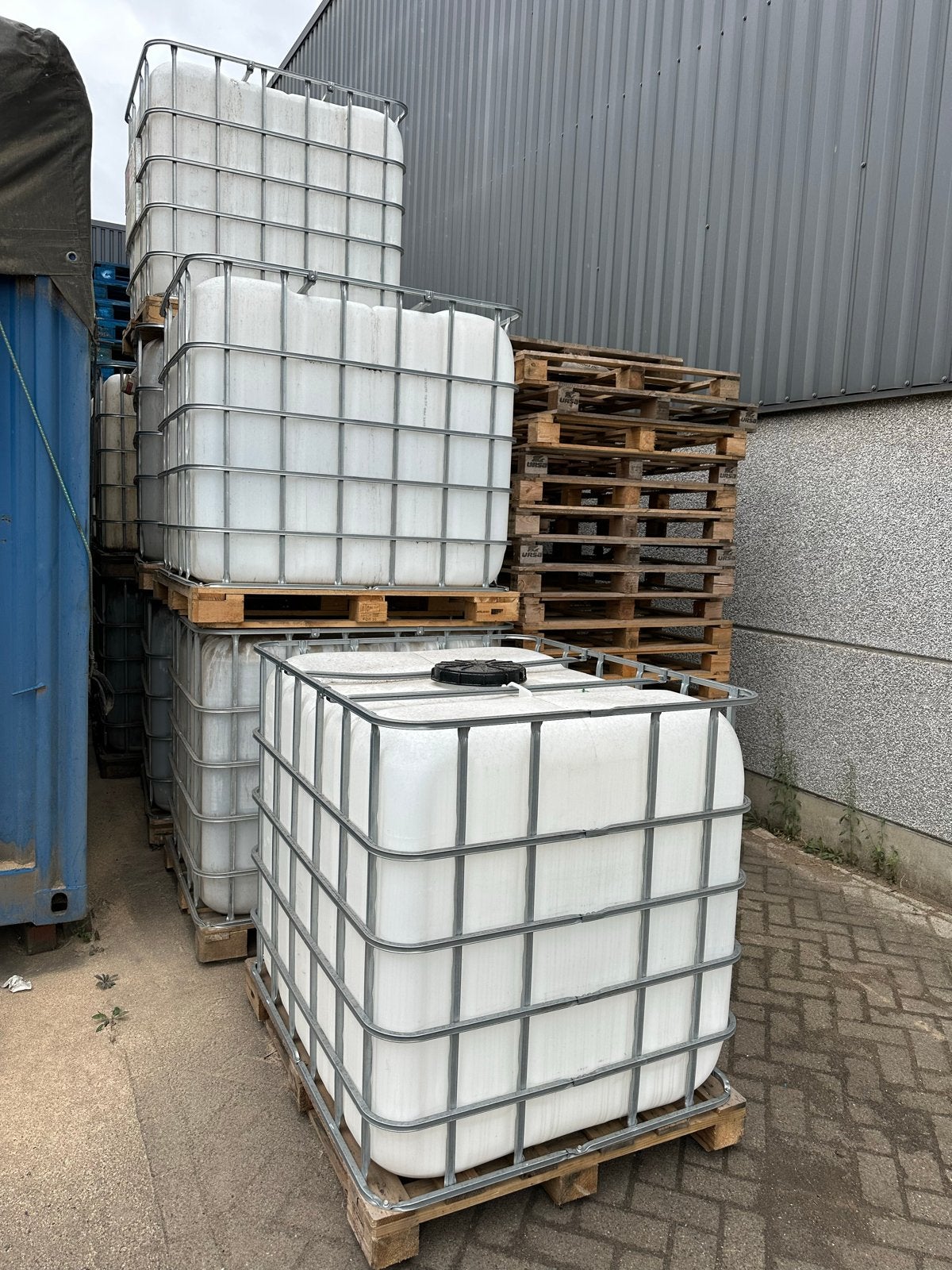 IBC Containers 1000liter 10 stuks, 150 liter of meer, Ophalen of Verzenden