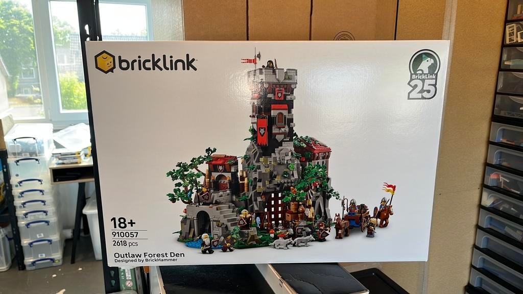 Lego 910057 bricklink outlaw forest den nieuw in doos, Ophalen of Verzenden, Zo goed als nieuw
