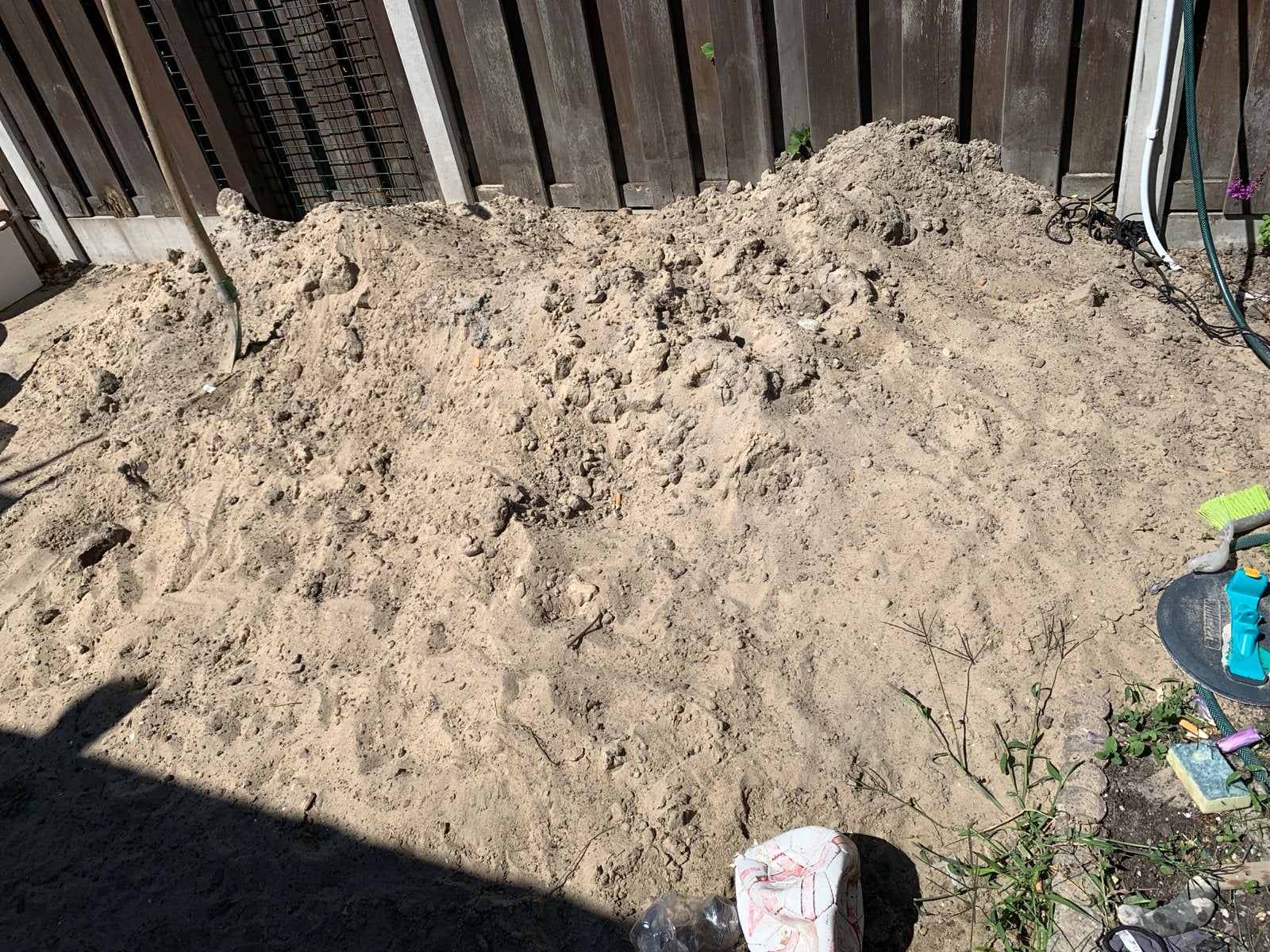 Halve kuub zand gratis op te halen, Ophalen, Gebruikt, Ophoogzand