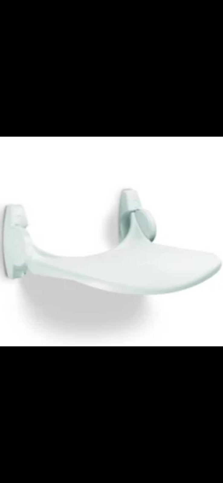 Nieuwe Linido douchezitting + opklapbare toilet-douchebeugel, Ophalen, Nieuw, Wit, Overige typen