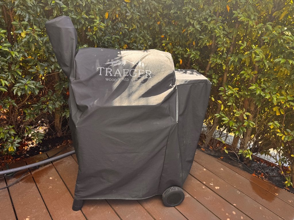Traeger Wood Fired Grill - Pellet BBQ met hoes, Ophalen, Gebruikt, Traeger