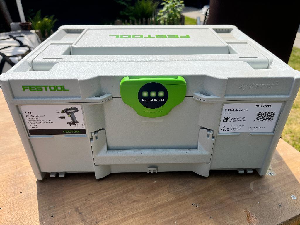 2x Festool systainers met inleg €45 p.s., Ophalen, Zo goed als nieuw