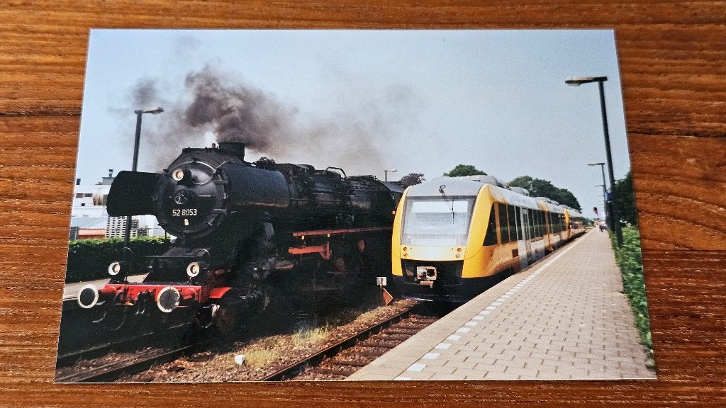 Foto TREIN DB 528053 Syntus LINT Lievelde, Verzenden, Gebruikt, Trein, Overige typen
