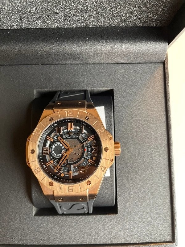 Alpha Sierra Hellcat GB01 automatisch herenhorloge – 46 mm, Overige merken, Overige materialen, Polshorloge, Kunststof