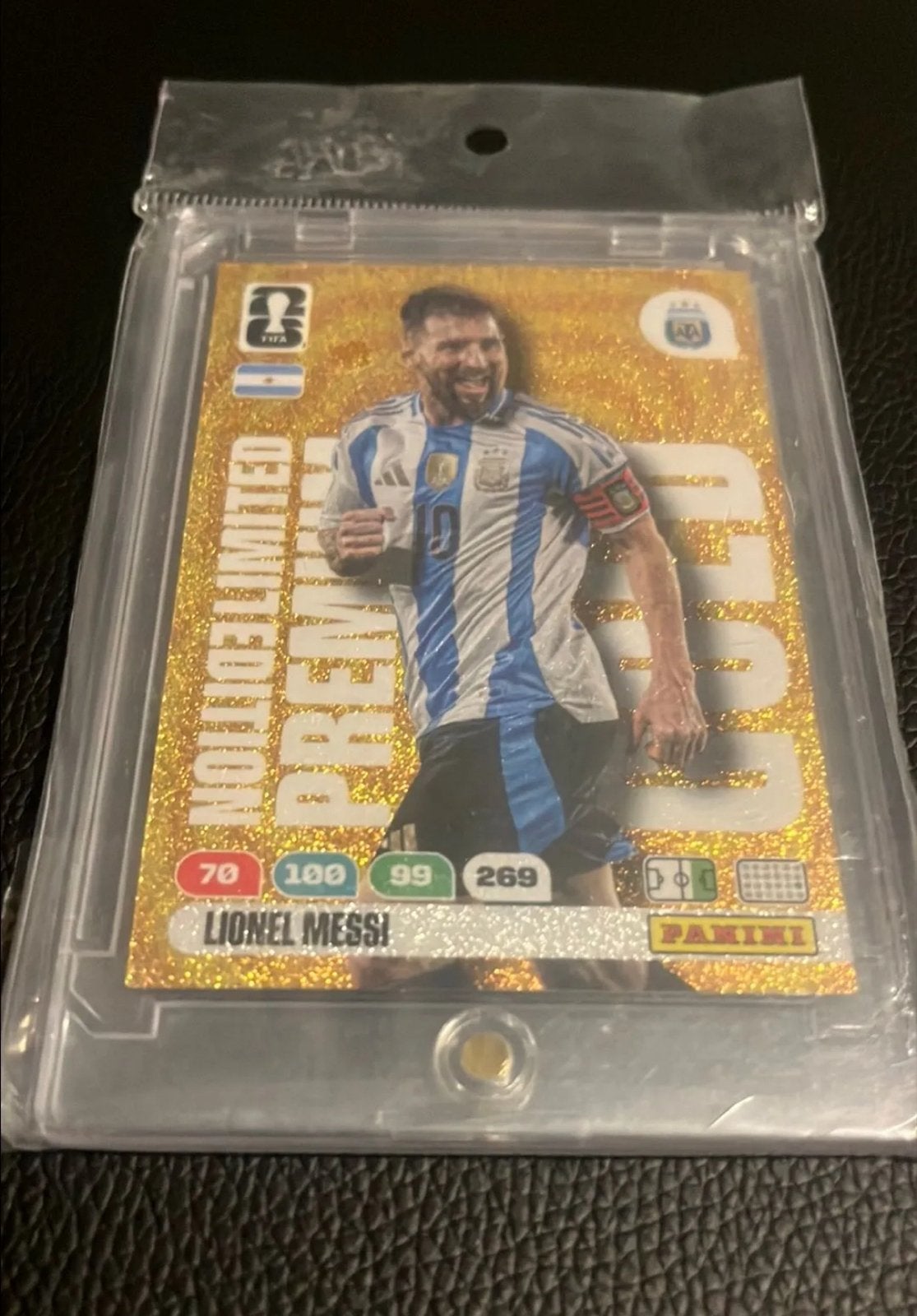 Lionel Messi Panini Adrenalyn XL FIFA World Cup 2026 Kaart, Verzamelen, Ophalen of Verzenden, Nieuw, Buitenlandse clubs, Spelerskaart