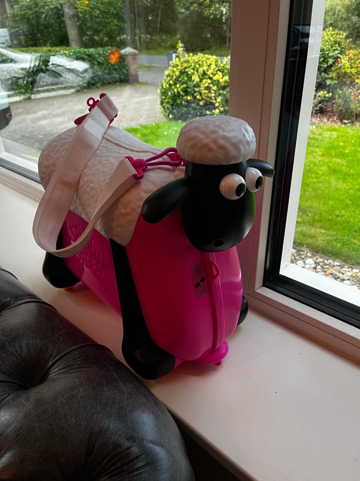 Shaun het Schaap Kinderkoffer - Roze, Ophalen, Gebruikt