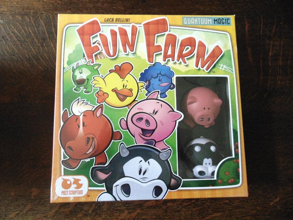Fun Farm Spel van Quantuum NIEUW, Hobby en Vrije tijd, Gezelschapsspellen | Overige, Vijf spelers of meer, Ophalen of Verzenden