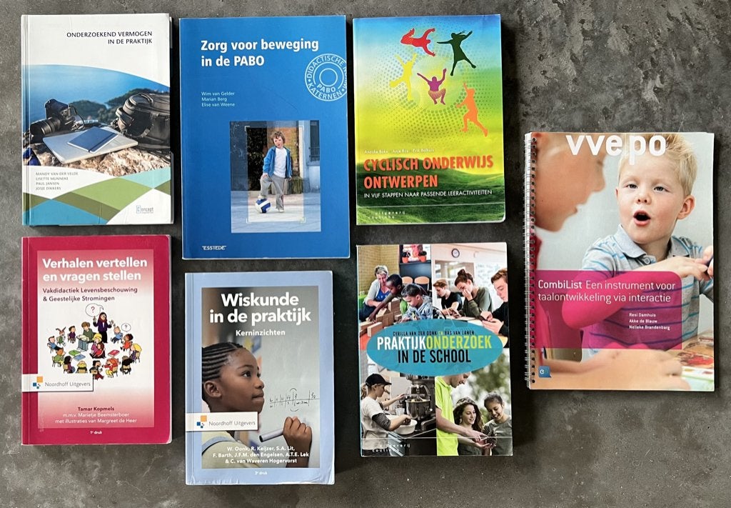 studieboeken PABO, Gelezen, Diverse auteurs, Alpha, HBO