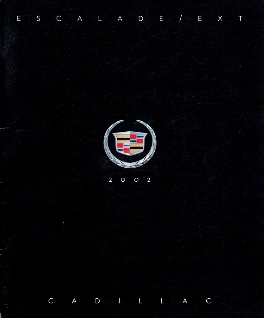 Folder Cadillac Escalade & Escalade EXT (USA-uitgave - 2002), Verzenden, Gelezen, Overige merken