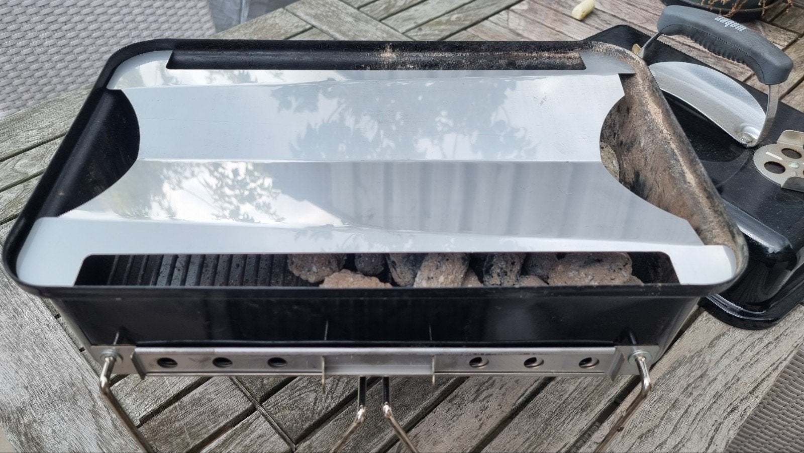 diffuser plate WGA weber go anywhere, Tuin en Terras, Houtskoolbarbecues, Ophalen of Verzenden, Nieuw