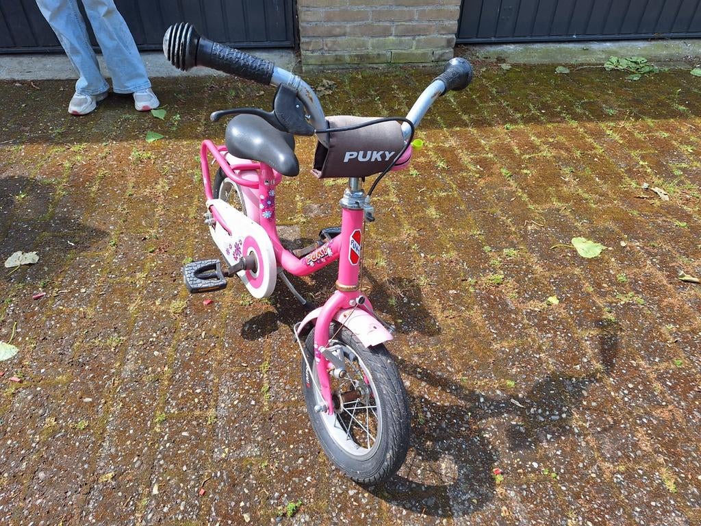 Roze puky kinderfiets 12 inch, Ophalen, Gebruikt, Overige typen