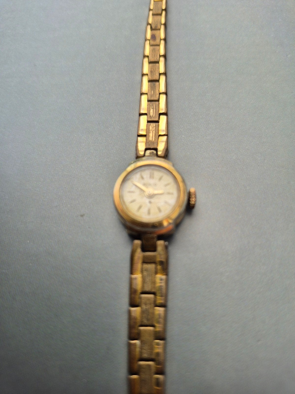 Vintage Dames Polshorloge - Jaren '50 - 1.5 cm, Overige merken, Overige materialen, Polshorloge, 1930 tot 1960