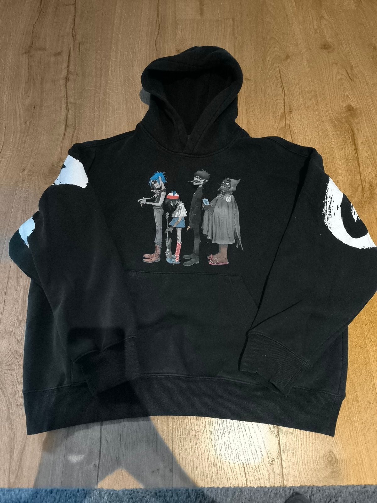 Gorillaz Hoodie maat XL, Zwart, Maat 56/58 (XL), Ophalen of Verzenden, H&M