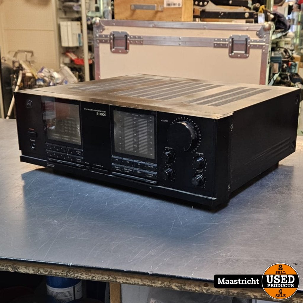 SANSUI S-X900 vintage (1987-1990) receiver, 2x 80 Watt, Flex Ltd., Gebruikt, https://flex.com/contact-us, Nobelstraat 10, 5807 GA Oostrum LB, Limburg, Nederland