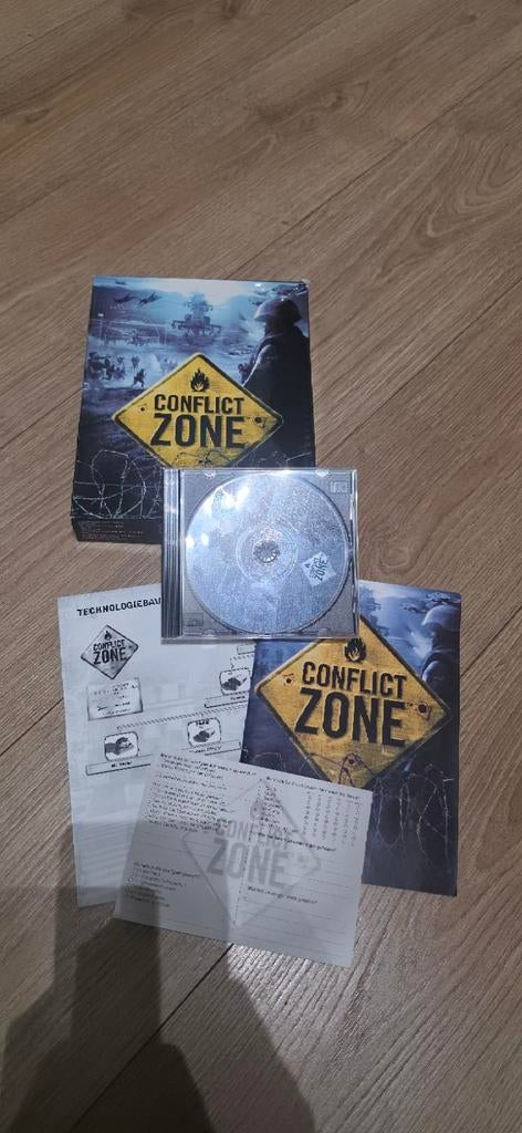 Retro Conflict Zone PC Game - Strategie en Actie, Gebruikt, 1 speler, Ophalen of Verzenden, Strategie en Constructie