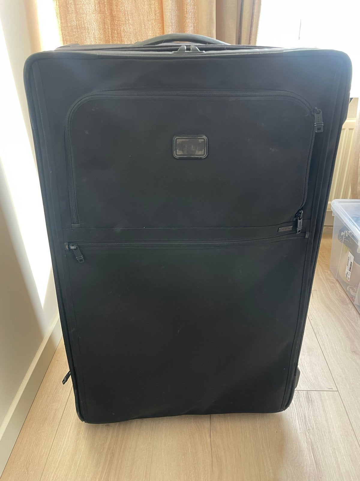 Tumi Grote Zwarte Koffer, Gebruikt, 45 tot 55 cm, Ophalen of Verzenden, 70 cm of meer
