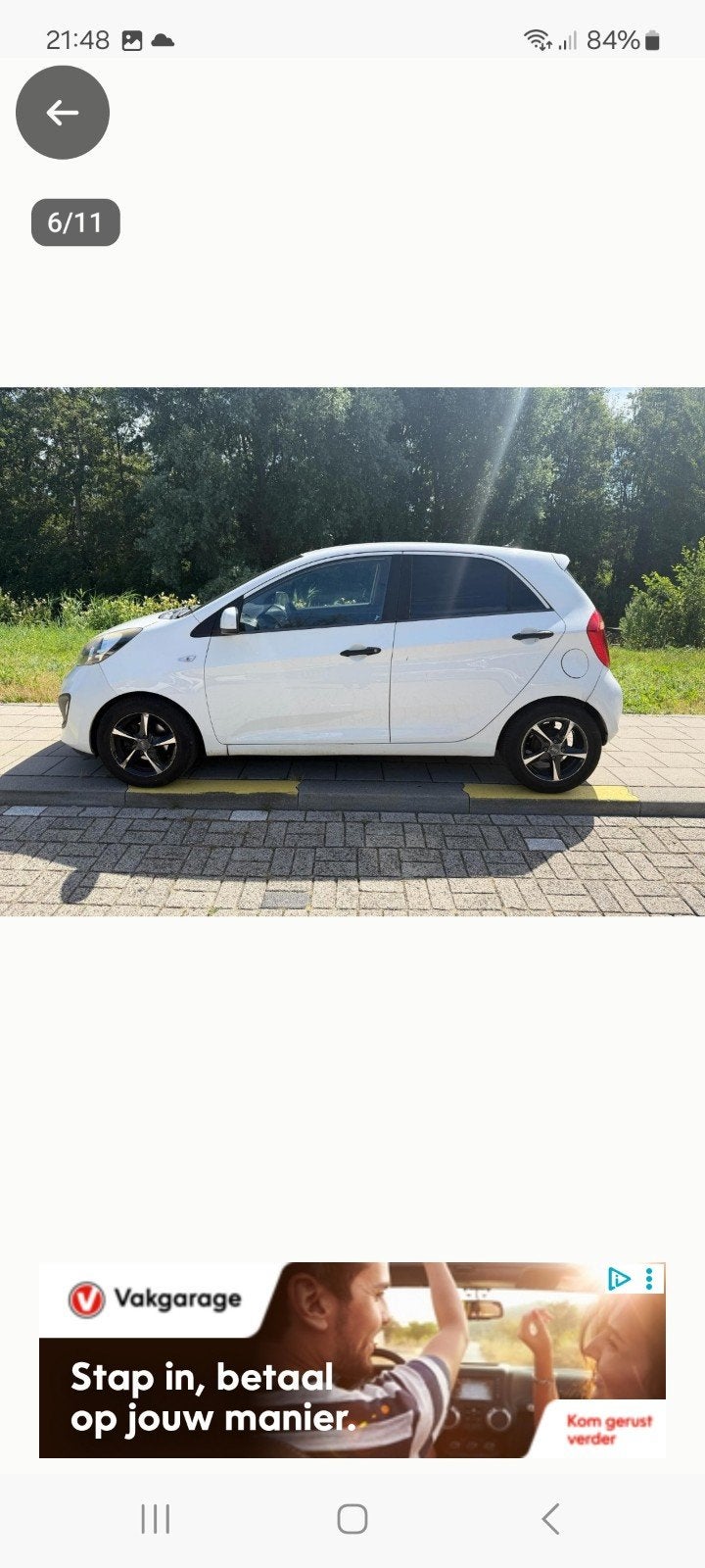 kia pianto voor onderdelen bel of app, Ophalen, Kia