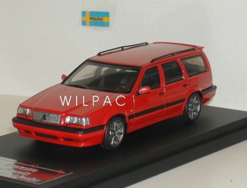 Volvo 850 R Estate rood 1:43 van HPI. / ook in cream yellow, Ophalen of Verzenden, Nieuw, Auto, Overige merken