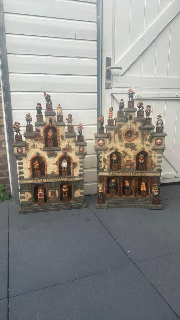 2 laaf huizen  met alfabet compleet €100 koopje !, Verzamelen, Efteling, Ophalen of Verzenden, Zo goed als nieuw, Beeldje of Poppetje