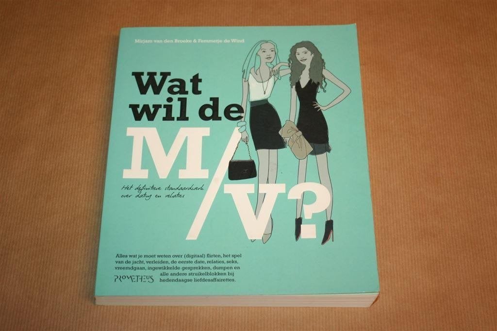 Wat wil de m/v? Standaardwerk over dating en relaties., Ophalen of Verzenden, Gelezen, Overige onderwerpen, Achtergrond en Informatie