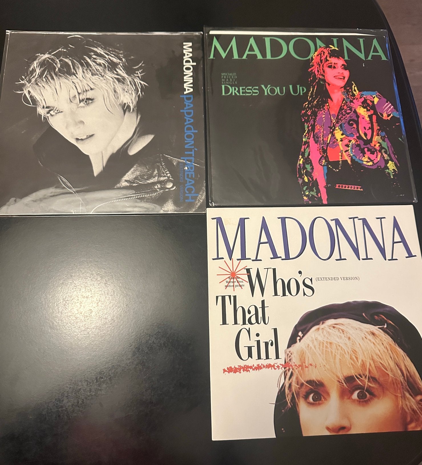 3 12 inch platen Madonna Dress you Up, pappa don’t preach, Cd's en Dvd's, Pop, Ophalen of Verzenden, Zo goed als nieuw, EP