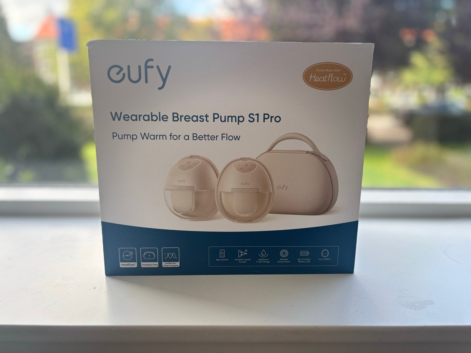 Eufy Wearable Breast Pump S1 Pro - Draagbare Borstkolf, Ophalen, -, -, Zo goed als nieuw