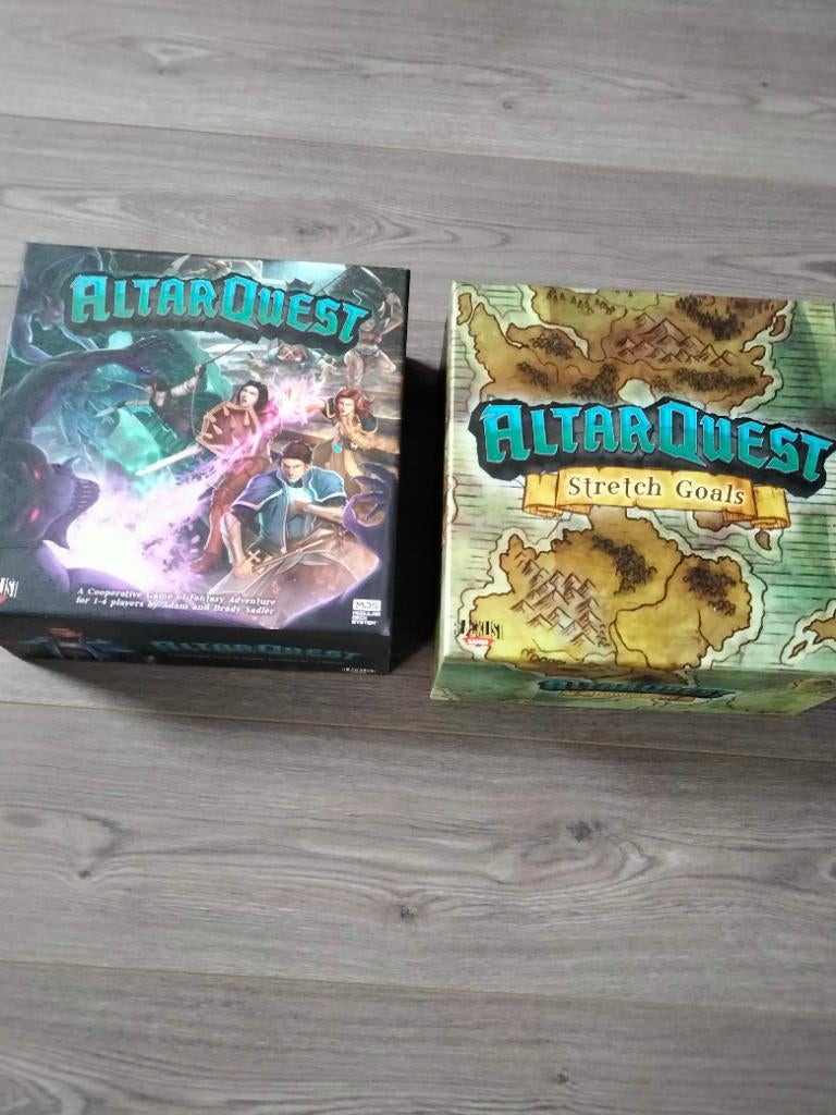 Altar Quest, Hobby en Vrije tijd, Gezelschapsspellen | Bordspellen, Drie of vier spelers, Ophalen, Zo goed als nieuw, Blacklist Games