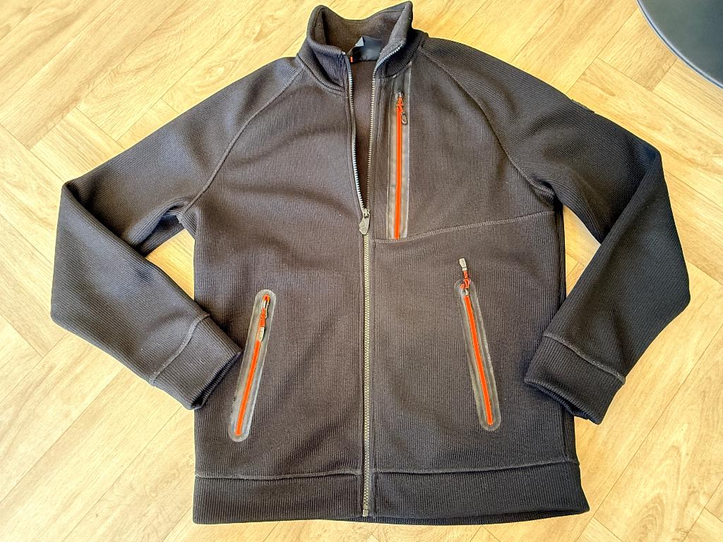 Falcon - woody - Fleece vest heren - Zwart, maat L, Maat 52/54 (L), Zwart, Ophalen of Verzenden, Falcon