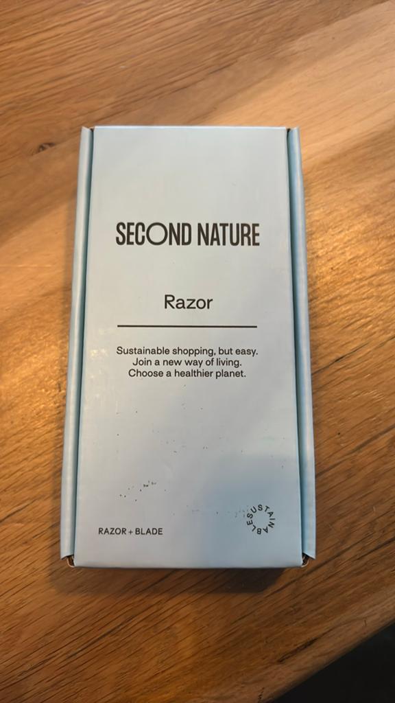 Second Nature Razor - Duurzaam Scheermes nieuw, Sieraden, Tassen en Uiterlijk, Uiterlijk | Lichaamsverzorging, Nieuw, Overige typen