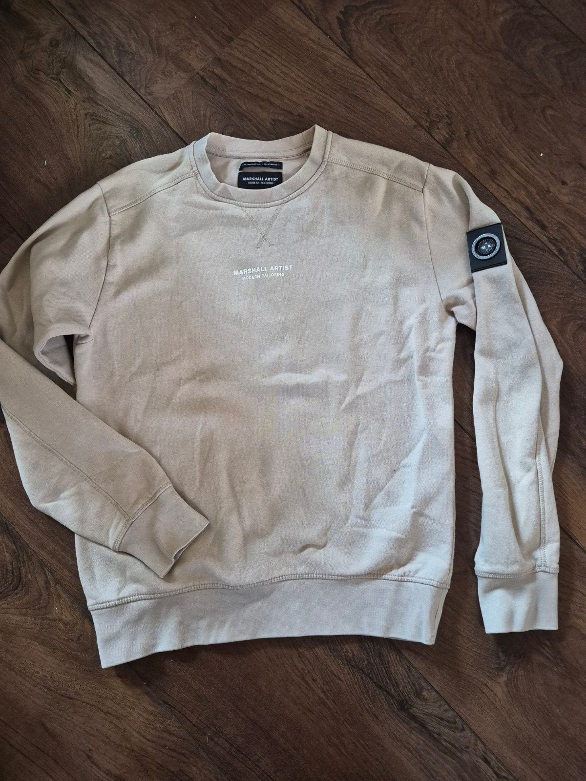 Marshall Artist Modern Tailoring Sweater - Maat S, Beige, Ophalen of Verzenden, Gedragen, Marshall Artist