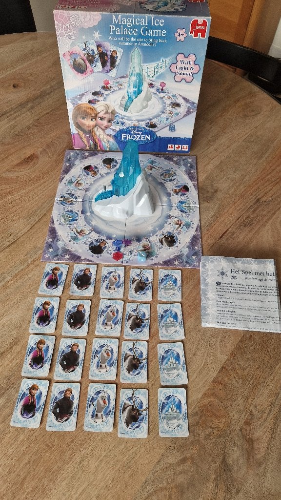 Jumbo Frozen Disney magisch ijspaleis gezelschapsspel, Ophalen, Gebruikt, Jumbo